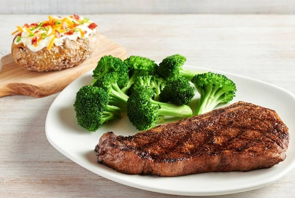 Bone-In New York Strip 16 oz, Outback Steakhouse Menu