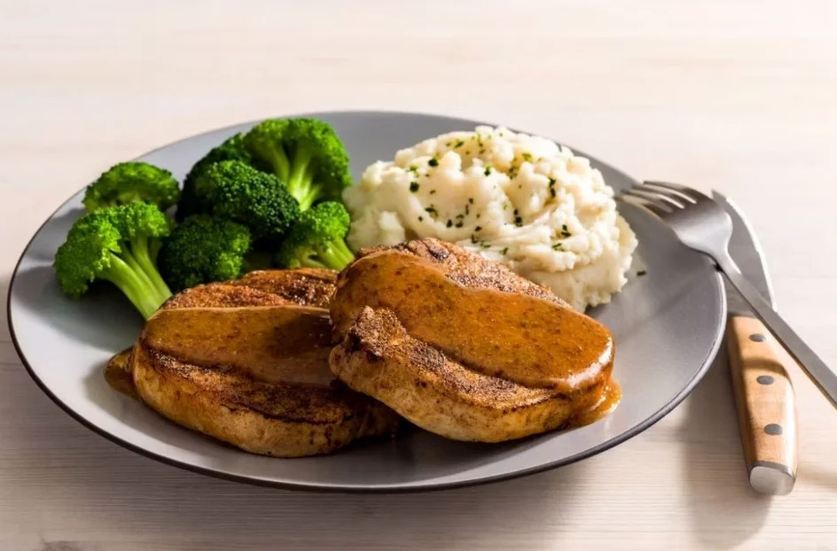 Caramel Mustard Glazed Pork Chops, Outback Steakhouse Menu