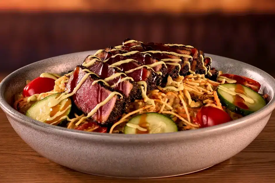 NEW! Seared Peppered Ahi Bowl, Outback Steakhouse Menu