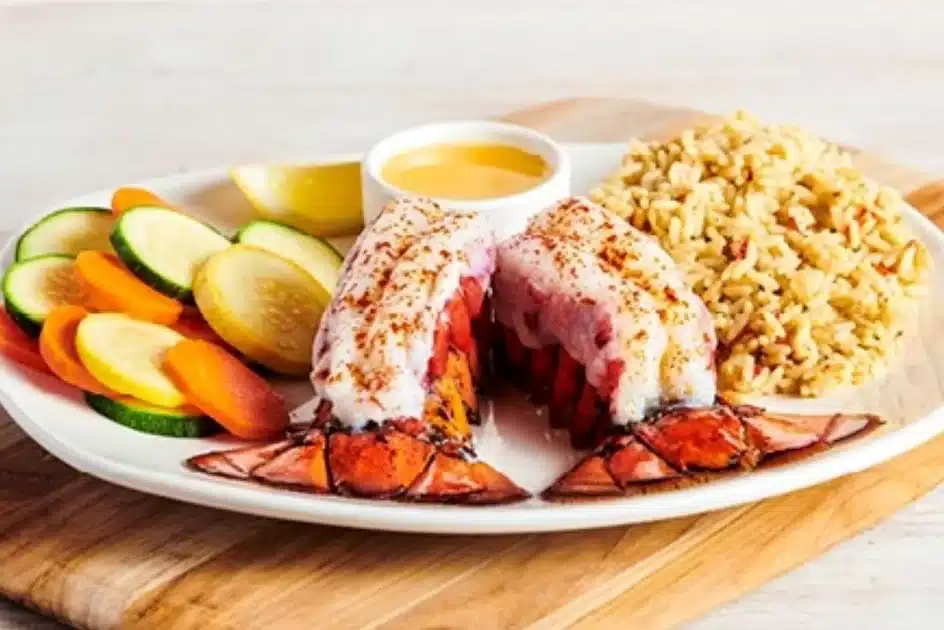 Steamed Lobster Tails, Outback Steakhouse Menu
