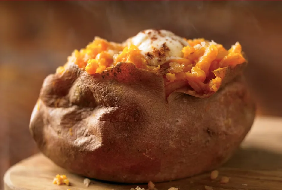 Sweet Potato with Honey & Brown Sugar, Outback Steakhouse Menu