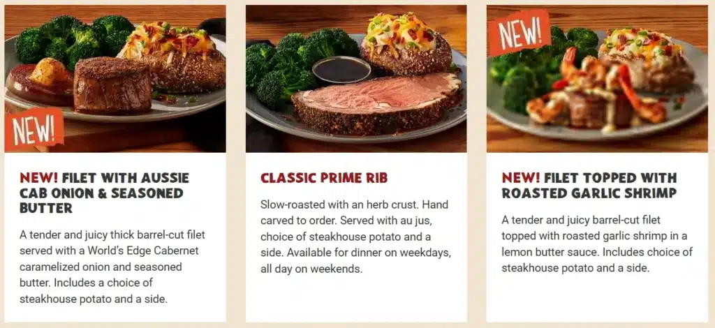 Outback Mother's Day, Outback Offers